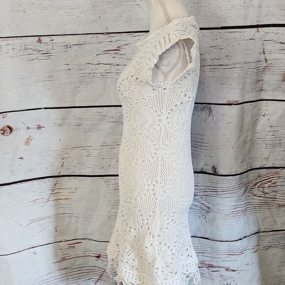 Lilly Pulitzer Adabelle Crochet Tasseled Crochet Dress Size XS - Picture 5 of 8